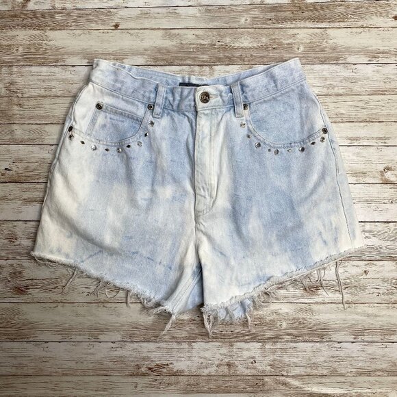 Vintage High Waisted Mom Jean Shorts - Picture 1 of 6